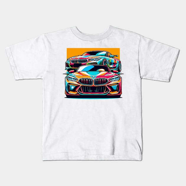 BMW Z4 Kids T-Shirt by Vehicles-Art